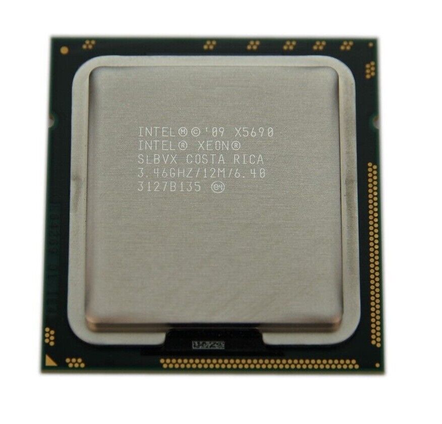 Intel Xeon X5690 3.46GHz 12MB 6-Cores 6.40GT/s LGA1366 SLBVX