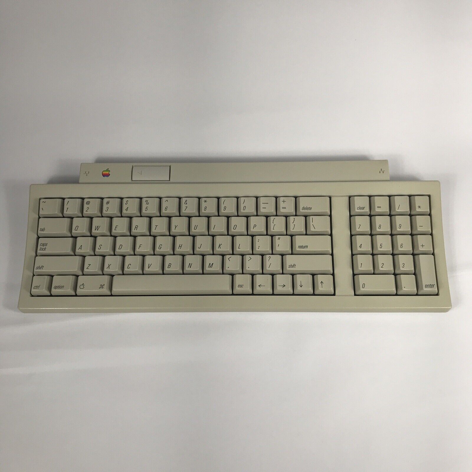Vintage Apple ADB Keyboard II for early Mac or Apple IIGS