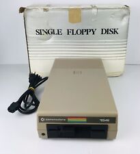 Commodore Computer 1541 Single Floppy Disk Drive In Box POWERS ON UNTESTED picture