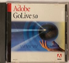 Adobe GoLive 5.0 for Mac With Serial Keys Genuine Vintage Software Y2K picture