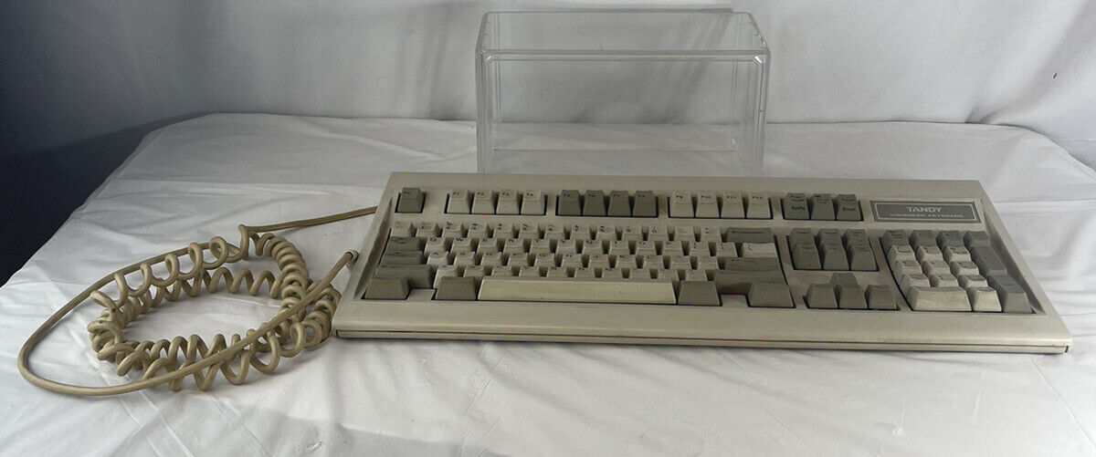 Vintage Tandy Enhanced Keyboard Computing 