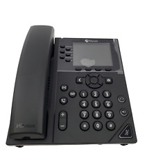 Polycom Plantronics Model VVX 350 VOIP Business Media IP Phone NO POWER ADAPTER picture