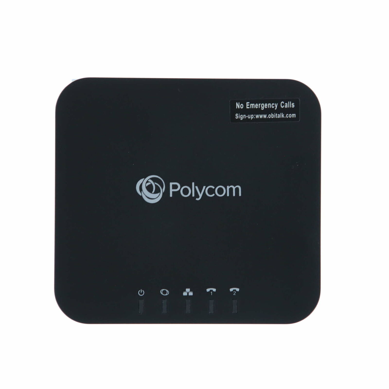 Polycom Obihai OBi202 2-Port VoIP Phone Adapter - Google Voice & Fax Support NEW
