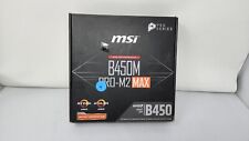 MSI B450M PRO-M2 MAX AMD AM4 MICRO ATX MOTHERBOARD picture