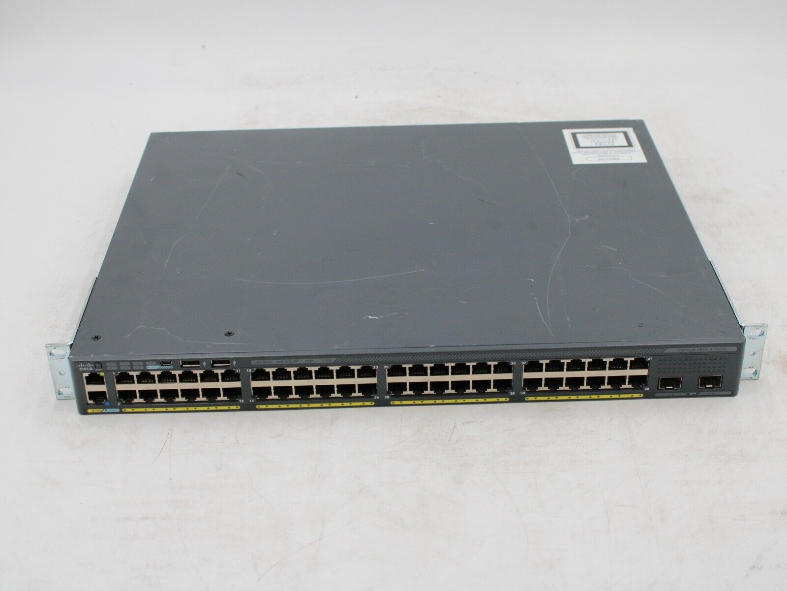 Cisco Catalyst 2960-X WS-C2960X-48LPD-L 48 Port GigE PoE Network Switch TESTED