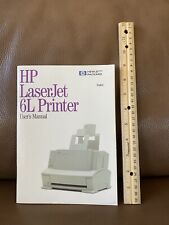 HP LaserJet 6L Printer Users Manual ~ 1997 Vintage picture