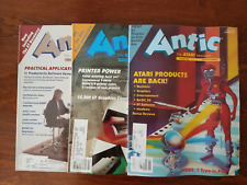 Atari, Antic Magazine, Vol. 4 issues 9-11 (January to March 1986) picture