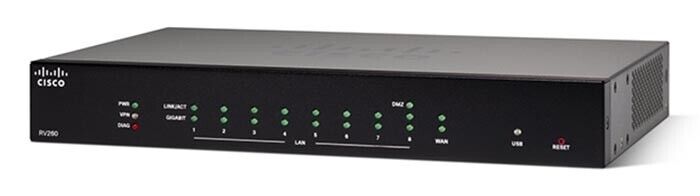 Cisco RV260 VPN Router 8 Gigabit Ethernet Ports RV260-K9-AR