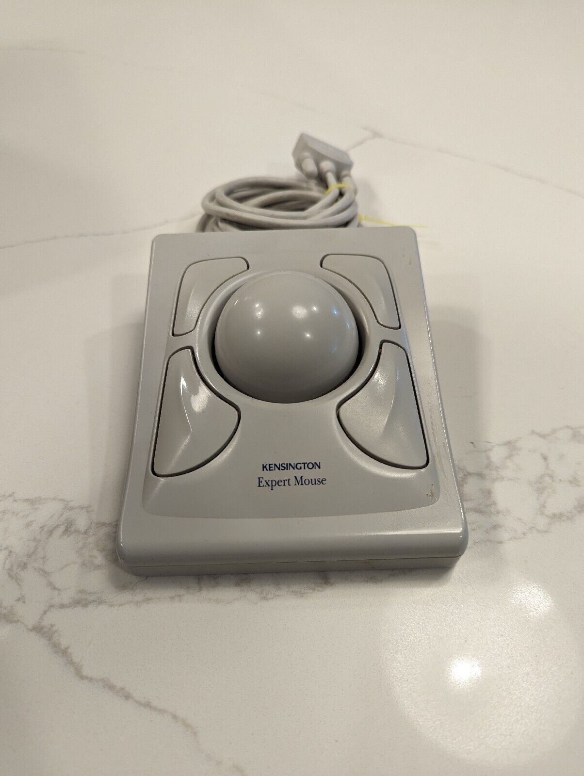 Vintage Kensington Expert Mouse Trackball Serial Mouse Good Condition Not Yellow