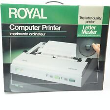 Vintage ROYAL Computer Printer Letter Master. Brand New  picture
