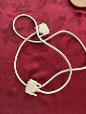 DB25 M/F Molded Cable Vintage Computer Cable Male Female VTG 5.5 Feet picture