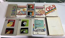 Radio Shack Tandy TRS-80 Vintage Lot - Programs - Books - Games “L@@K” picture