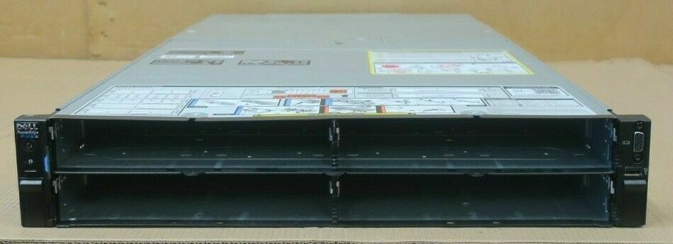 Dell PowerEdge FX2S Switched Rackmount 4-Node Blade Server Chassis + 2x PSU
