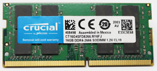 16GB Crucial DDR4 2666 SO-DIMM 260-pin RAM memory module CT16G4SFD8266 picture