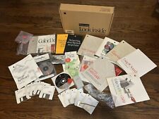 Vintage Apple  Macintosh Accessory Kit 1994 Usued Microphone + Misc Manuals Disk picture