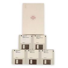 Apple Macintosh 5 Disk Printer Software Set VTG 1991 StyleWriter LaserWriter picture