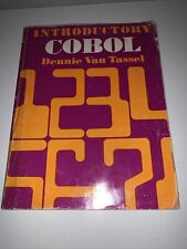 Vtg Computer Book COBOL 1980 Introductory COBOL Book RARE picture