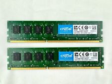 Crucial DDR3 1600MHz 8GB (2x 4GB) PC3-12800 Desktop DIMM 240pin Memory RAM 1.35V picture