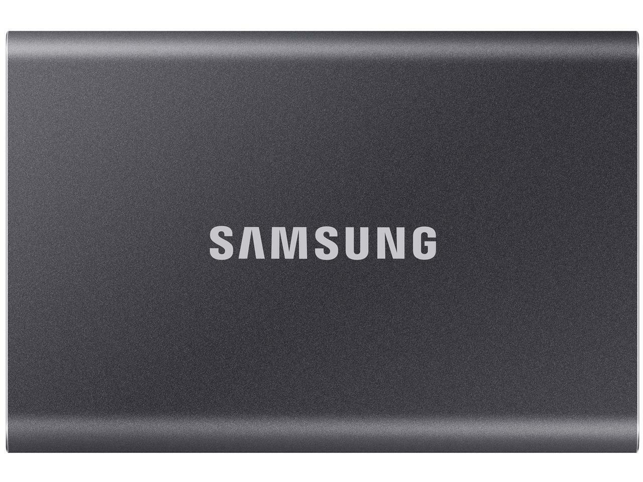 SAMSUNG T7 Portable SSD 1TB - Up to 1050 MB/s - USB 3.2 External Solid State Dri