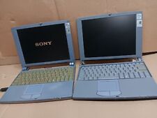 Lot of 2 Vintage SONY VAIO PCG-505 Series PCG-505TS & PCG-505FX Laptop for Parts picture