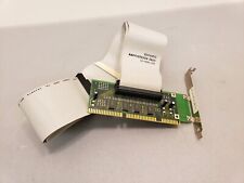 Vintage SCM ISAX1R20 2-Channel 50-Pin ISA SCSI Controller Card w/ Cable 710-0001 picture