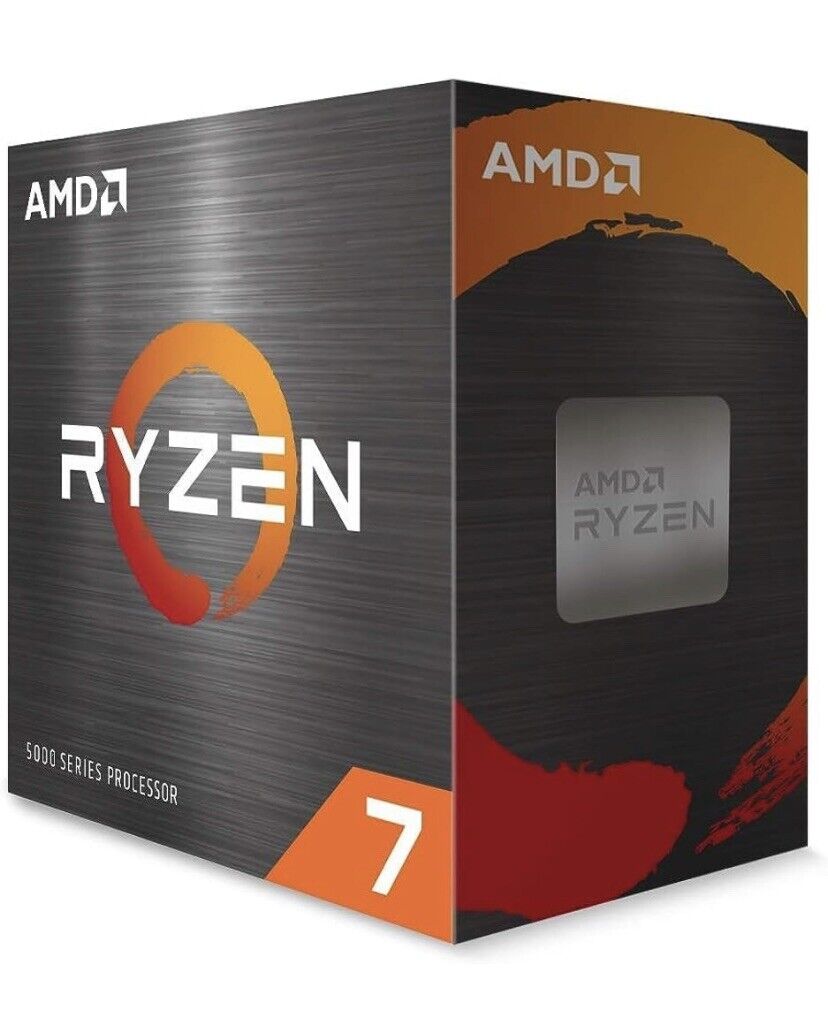 AMD Ryzen 7 5800X 8-core, 16-Thread Unlocked Desktop Processor Openbox