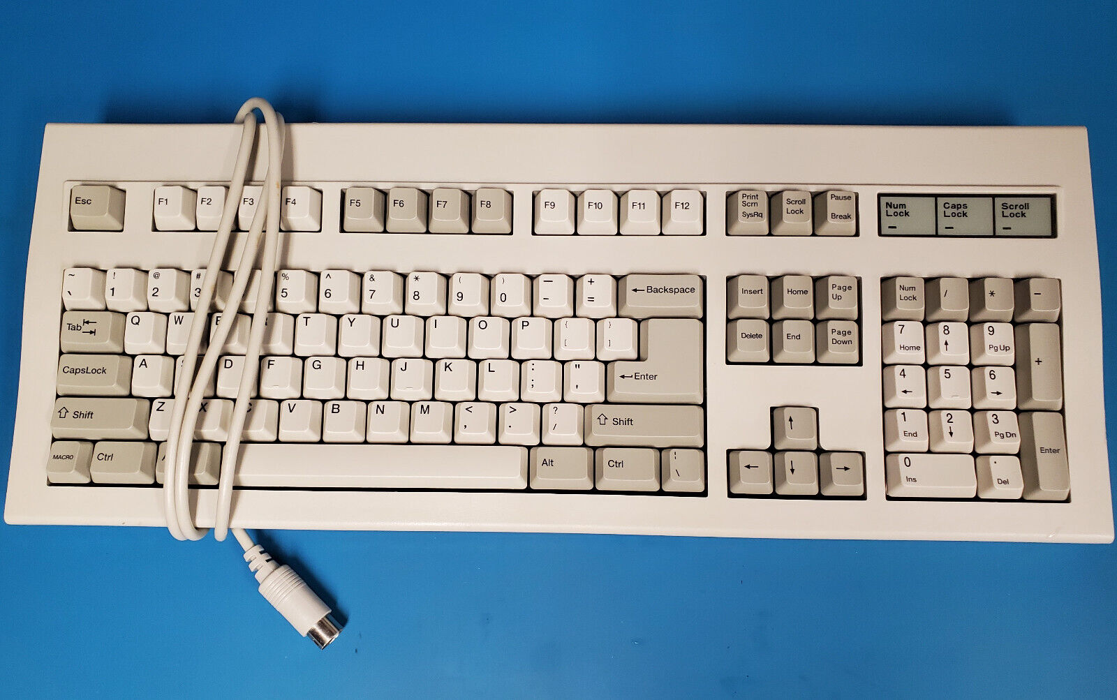 Vintage BTC Professional BTD-53 Series AT/XT Mechanical Keyboard 5339R-0