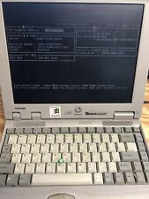 Vintage Retro Toshiba Satellite Pro PA1232U XCD Pentium laptop READ picture