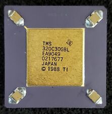 TMS 320C30GBL TEXAS INSTRUMENTS VINTAGE CERAMIC DSP FOR GOLD PURPLE USA SHIPPING picture