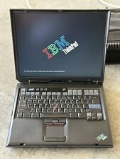 Vintage Retro IBM Thinkpad Laptop R40e 2722 Windows XP w/ Case & Charger Tested picture