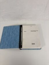 Vintage 1979 IBM Computers Systems Reference Library 1130 Assembler Language picture