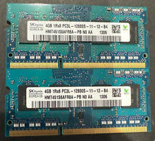 SK Hynix 8GB (2x4GB) 1Rx8 PC3L-12800 DDR3-1600MHz Laptop Memory HMT451S6AFR8A-PB picture