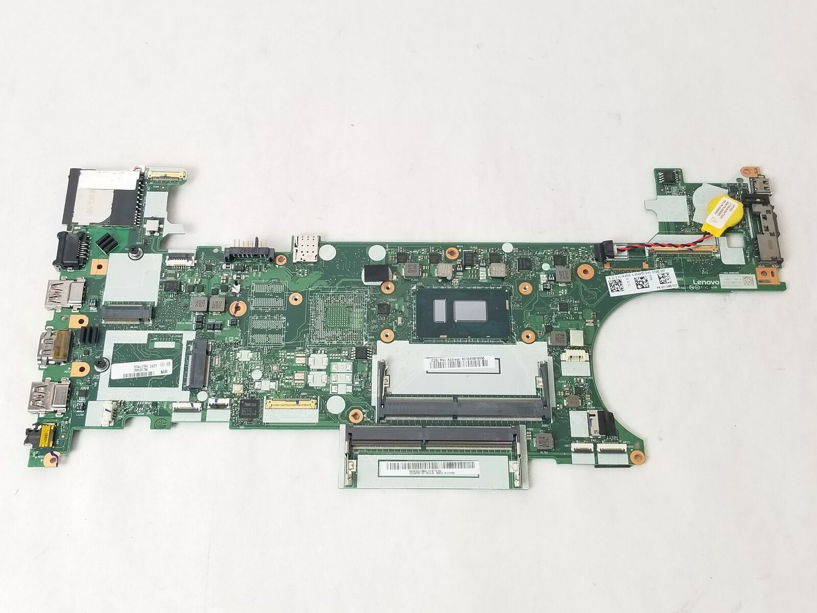 Lenovo ThinkPad T480 01YR332 Intel 1.8 GHz  Core i7-8550U DDR4 Motherboard