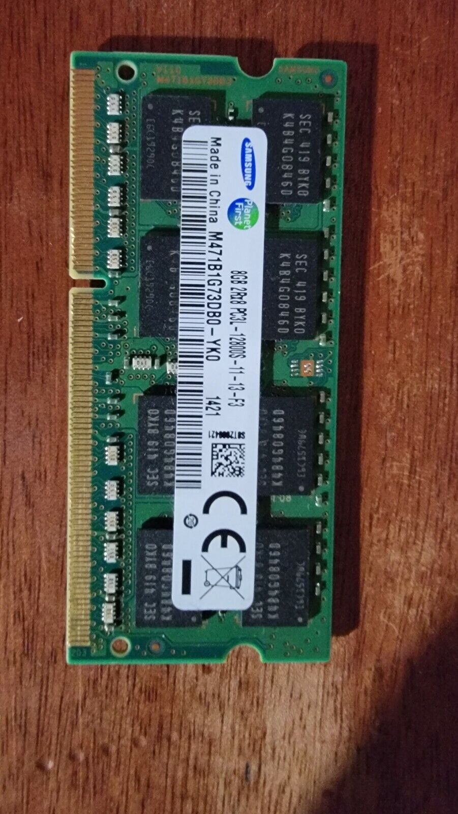 Lot of 4 Hynix/Samsung/Kingston MIX 8GB DDR3 SO-DIMM MEMORY RAM 