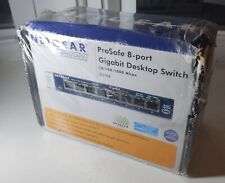 NETGEAR ProSafe 8-Port Gigabit Desktop Switch GS108 - New Sealed 10/100/1000Mbps picture