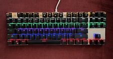 Vintage Zhuque TEAMWOLF CIY 6 Color Backlit Gaming Keyboard (Wired) - HTF - picture