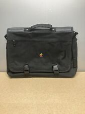 Vintage Apple Black Laptop Bag Messenger Rainbow Logo picture