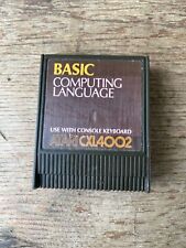 BASIC : Computing Language CXL4002 Original ATARI Computer Cartridge Untested picture