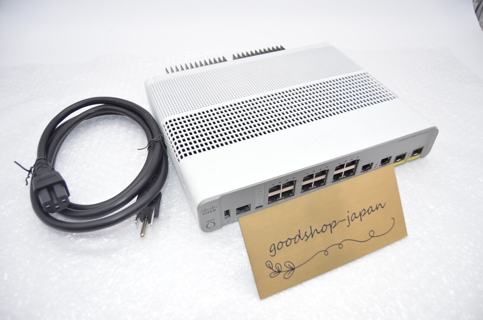 Cisco WS-C3560CX-12PC-S 12-Port Gigabit Ethernet PoE+ Managed Compact Switch