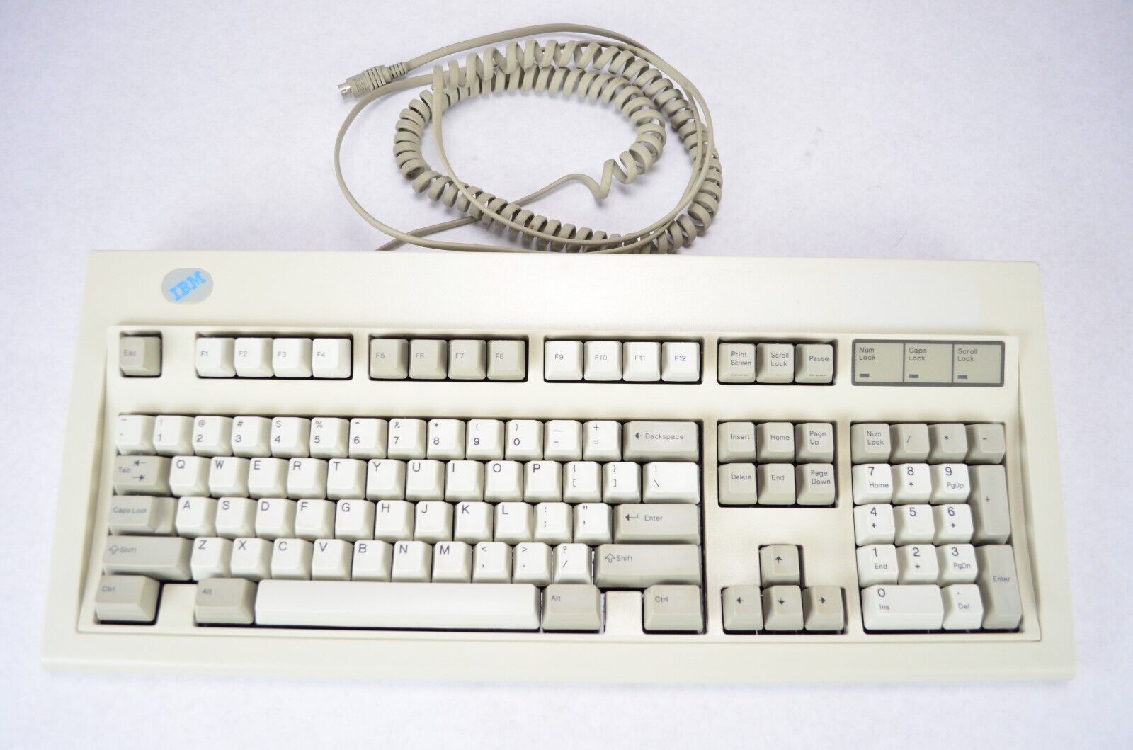 Vintage IBM by Lexmark PS/2 Keyboard Clicky Model M 82G2383 82G3278 1995