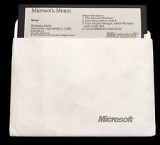 Vintage Microsoft Money Version 2.0 5.25â€� Floppy Disk picture