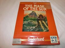 THE MASK OF THE SUN (Broderbund) for apple ii game vintage software picture