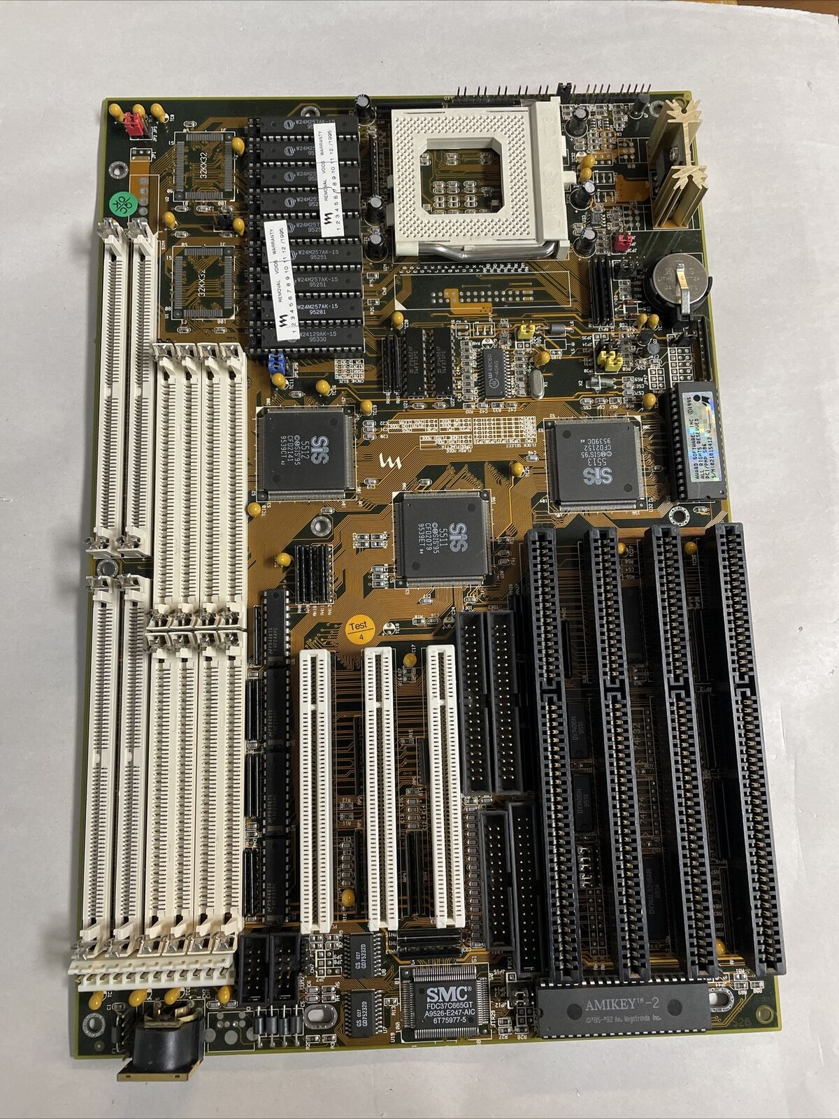 Vintage Socket 7 SiS Chipset 5511 5512 5513 Desktop 526 Motherboard @MB98