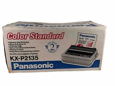 Panasonic KX-P2135 Quiet Vintage Pin Printer Dot-Matrix Printer New Open Box picture