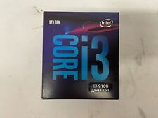 Open Box Intel Core i3-9100 3.60 GHz 6MB LGA1151 Quad-Core Processor w/Fan picture