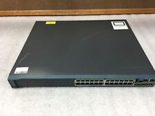 Cisco WS-C2960S-24PS-L V04 24-Port PoE+ Ethernet Gigabit Switch - TESTED & RESET picture