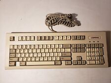 Vintage Compaq Enhanced III keyboard 140536-101 TESTED CLEAN picture