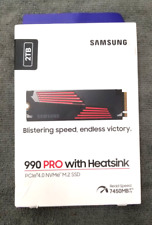 Samsung 2TB 990 PRO w/HS M.2 2TB PCIe 4.0 NVMe SSD DRIVE - MZ-V9P2T0GW NEW picture