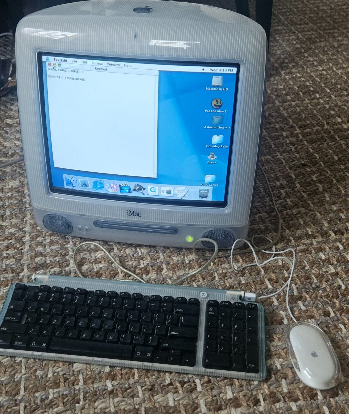 Apple iMac G3 M5521 Vintage Computer \