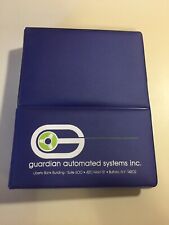 Vintage 1983 Guardian Automated Systems UNICORN/DB Software Binder Disks VHTF picture